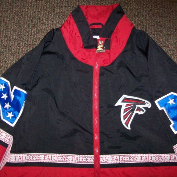 ATLANTA FALCONS Starter Safari High Detail Nylon Jacket - Picture 4 of 13